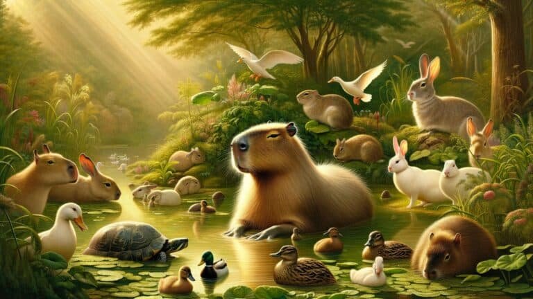 HD Capybara Desktop Wallpapers (1920×1080) wallpaper