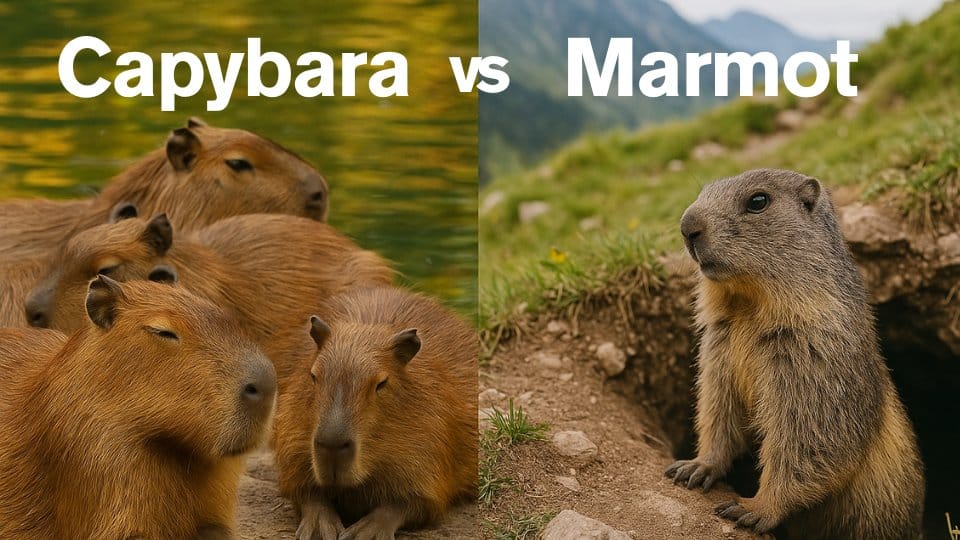 capybara vs marmot