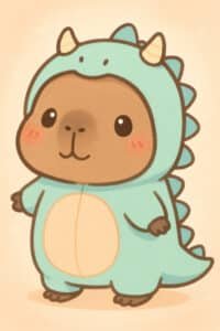 Capibara Animada wallpaper