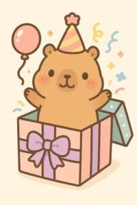 Capibara Animada wallpaper