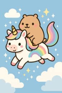 Capibara Animada wallpaper