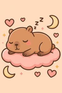 Capibara Animada wallpaper