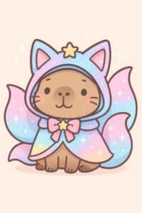Capibara Animada wallpaper