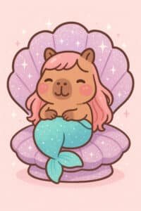 Capibara Animada wallpaper