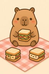 Capibara Animada wallpaper