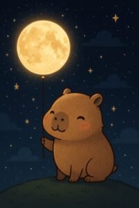 Capibara Animada wallpaper
