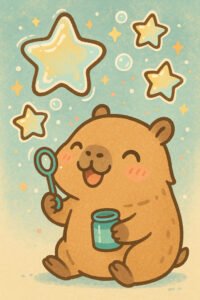 Capibara Animada wallpaper