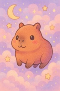 Capibara Animada wallpaper